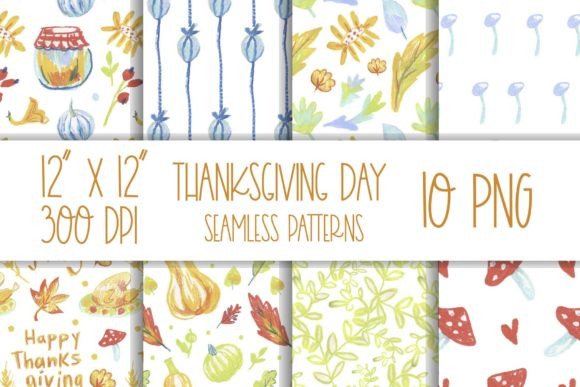 Download Thanksgiving Digital Designs Colorful - Design Collection
