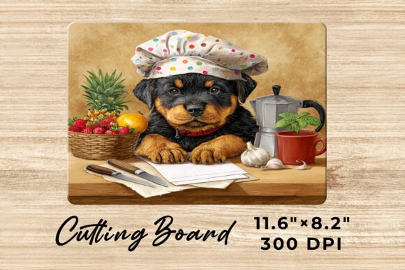 Download Dog Cutting Board Sublimation Designs - Design Collection