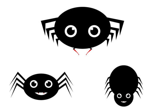 Download Halloween Black Spider Vector Design - Design Collection