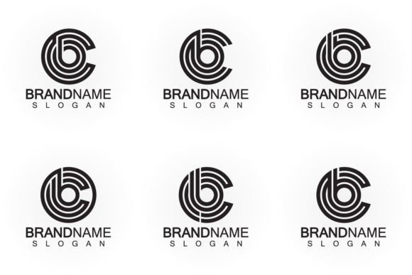 Download Letters CB, BC ,B and C Logo Icon Design - Design Collection