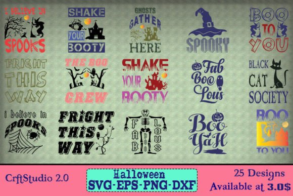 Download New Halloween SVG Designs Bundle - Design Collection