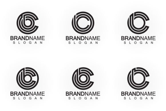 Download Letters CB, BC ,B and C Logo Icon Design - Design Collection