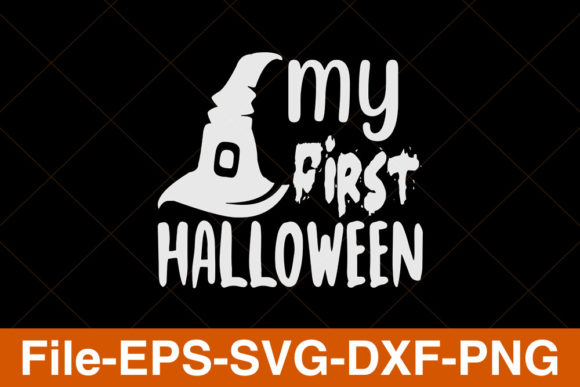 Download Halloween Svg Design, My First Halloween - Design Collection