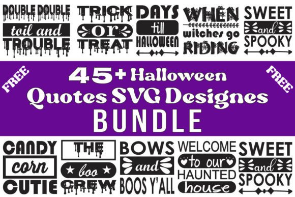 Download Halloween Svg Designs Bundle - Design Collection