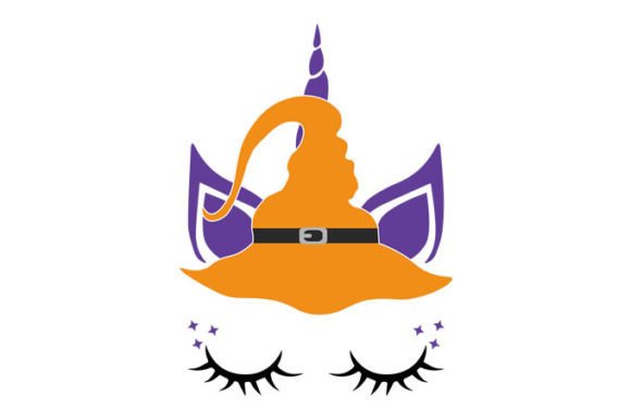 Download Unicorn, Witch Hat, Halloween Designs Ve - Design Collection
