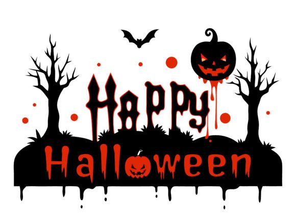 Download Happy Halloween T-shirt Design SVG File - Design Collection
