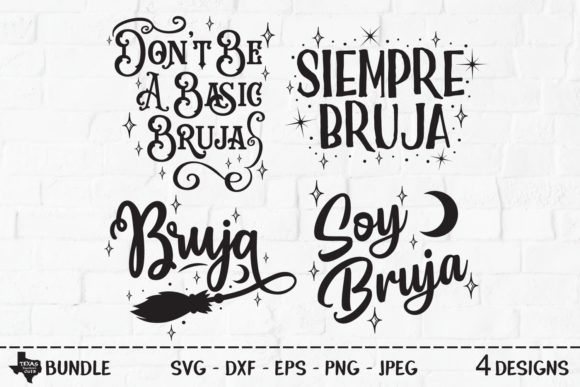 Download Bruja Halloween Bundle - Witch Designs - Design Collection