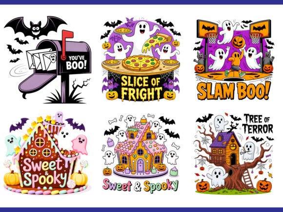 Download Spooky Halloween Graphic T-shirt Design - Design Collection