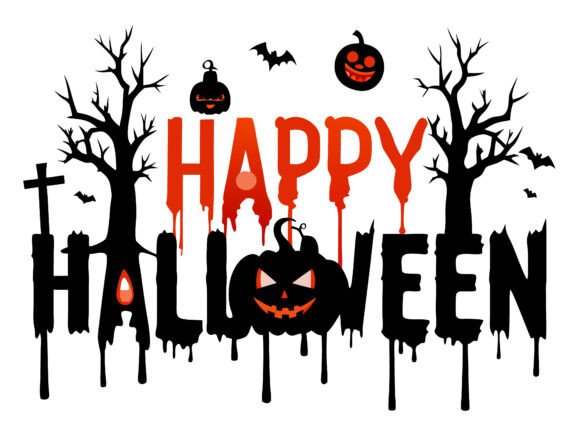 Download Happy Halloween T-shirt Design SVG File - Design Collection