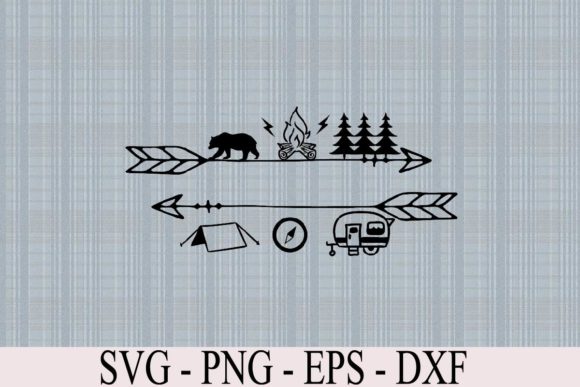 Download Camping ADVENTURE MOUNTAIN CRAFT DESIGNS - Design Collection