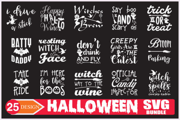 Download Halloween Svg Designs Bundle - Design Collection