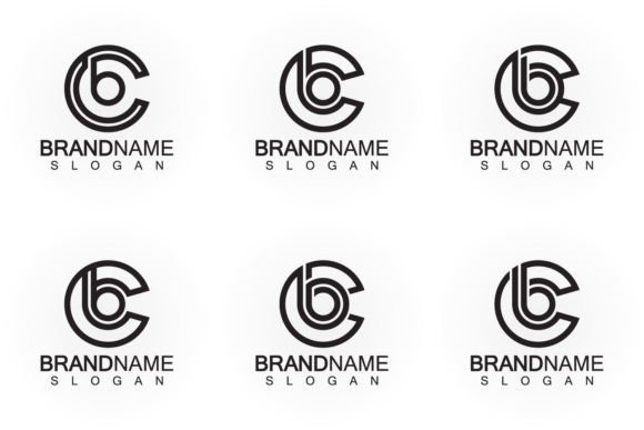 Download Letters CB, BC ,B and C Logo Icon Design - Design Collection