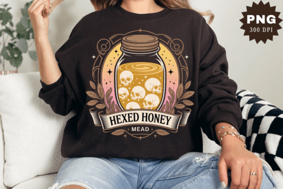 Download Hexed Honey Mead PNG Design - Design Collection