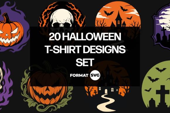 Download 20 Halloween SVG Design Bundle - Design Collection