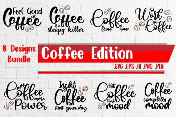Download Coffe Bundles 8 Designs Svg Ai Png Eps - Design Collection