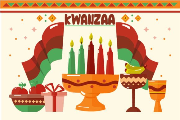 Download Flat Kwanzaa Background Illustration - Premium Resources