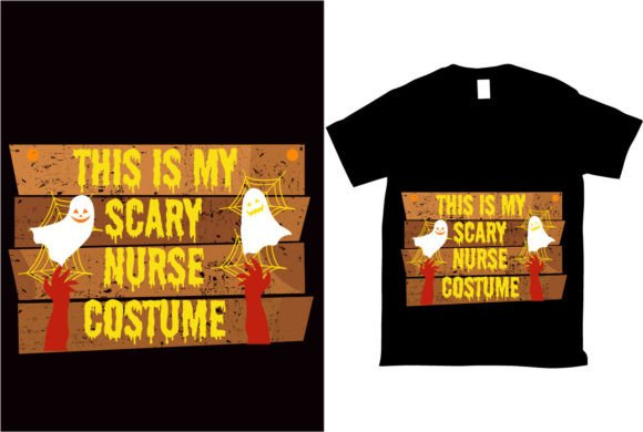 Download Nurse Costume Halloween T-shirt Design - Design Collection