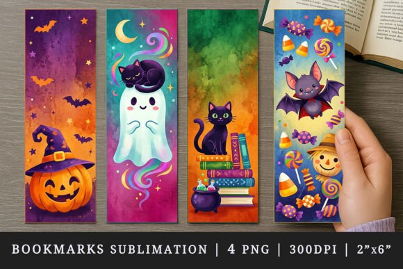 Download Halloween Bookmark Design Set - Design Collection