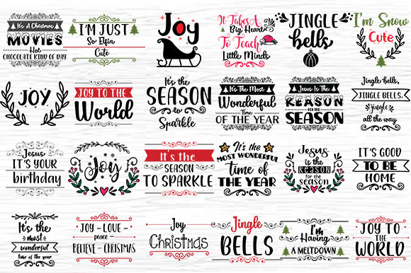 Download 25 Christmas Craft Designs - Design Collection