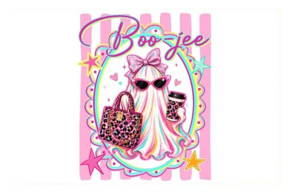 Download Boo-jee Halloween Ghost Clipart Design - Design Collection